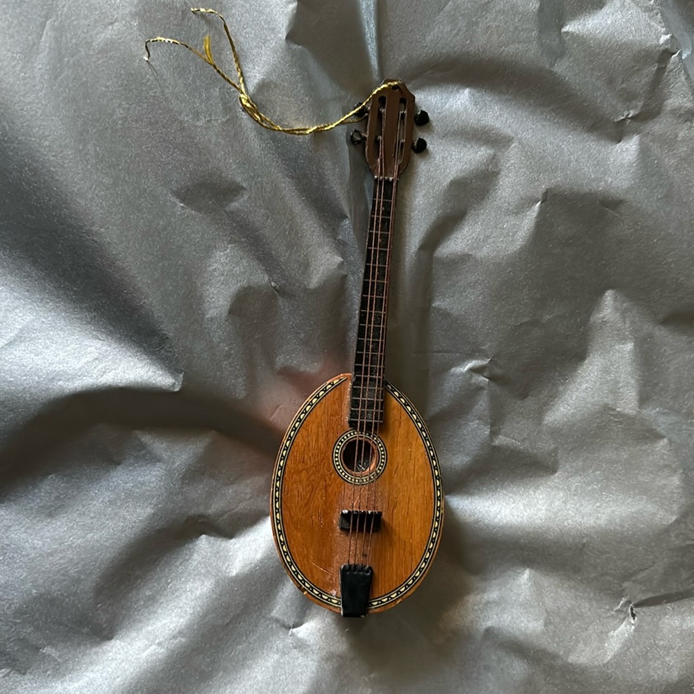 Vintage Kurt Alder mandolin ornament